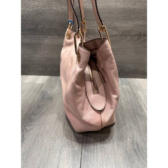 MICHAEL Michael Kors Raven Large Shoulder Tote Soft Pink Bag - Picture 9 of 15